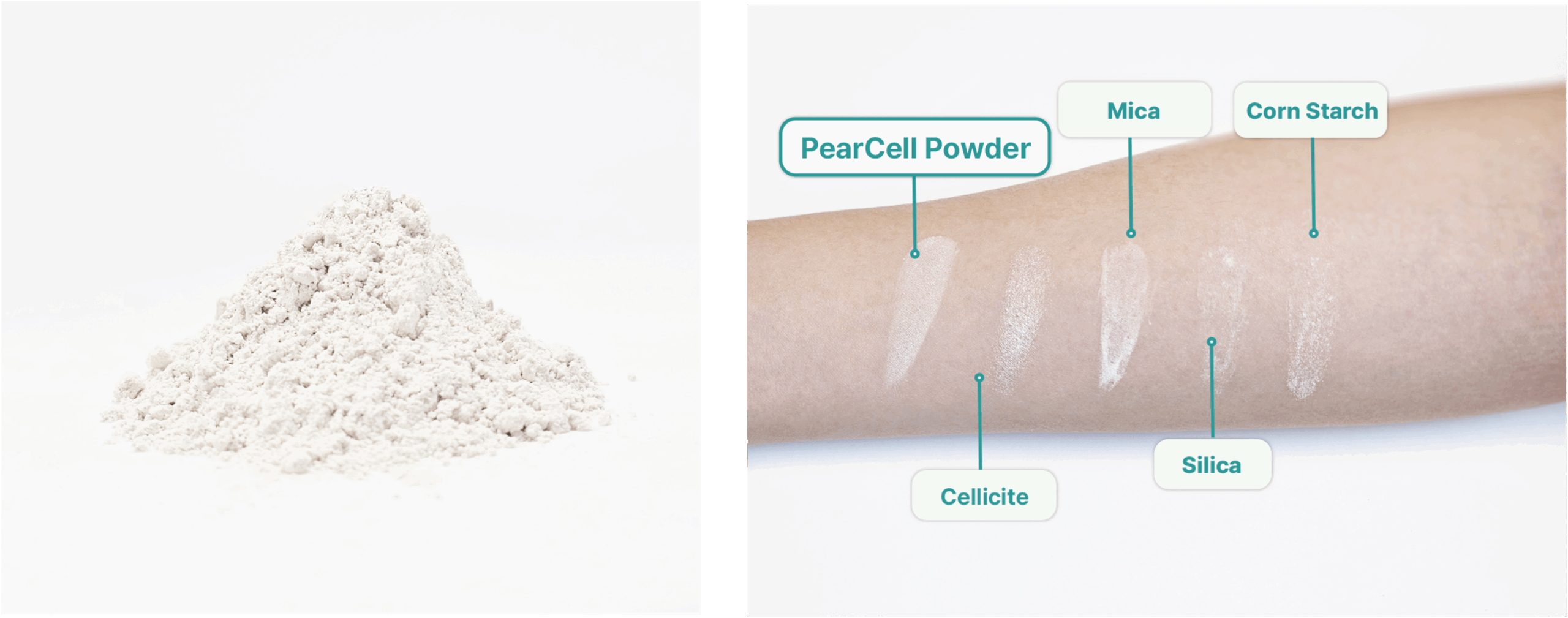 Test des propriétés de la poudre