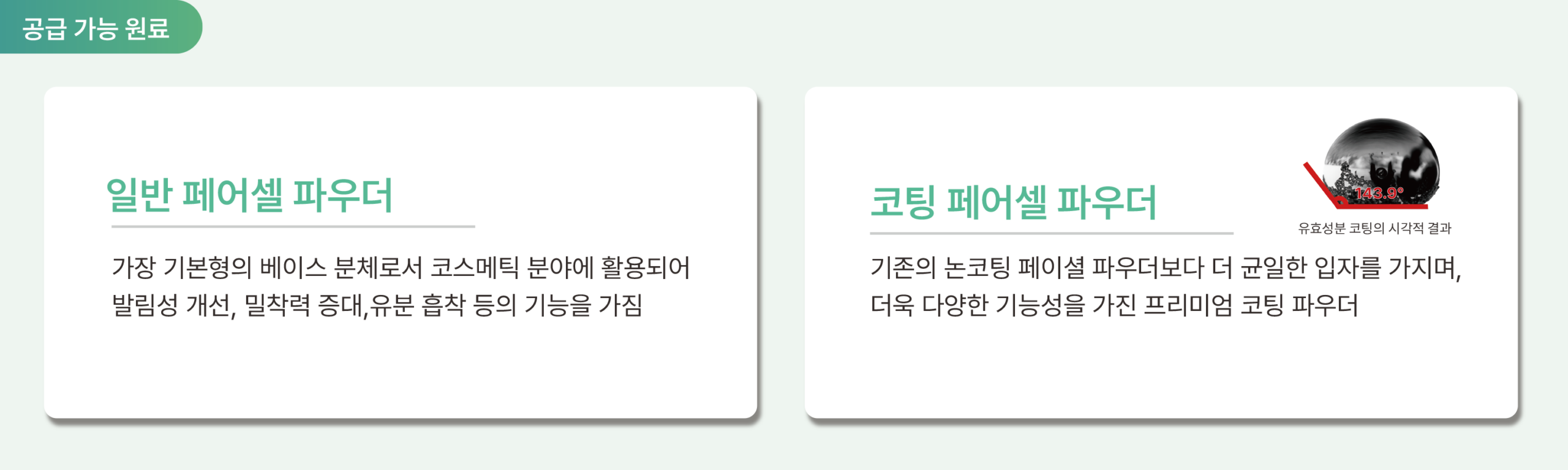 파우더 유형